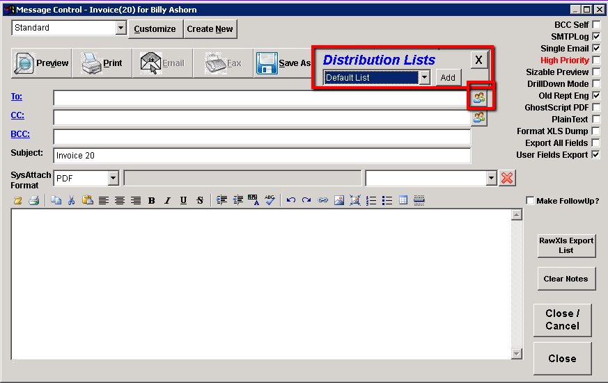 Distribution Lists Adjutant Wiki